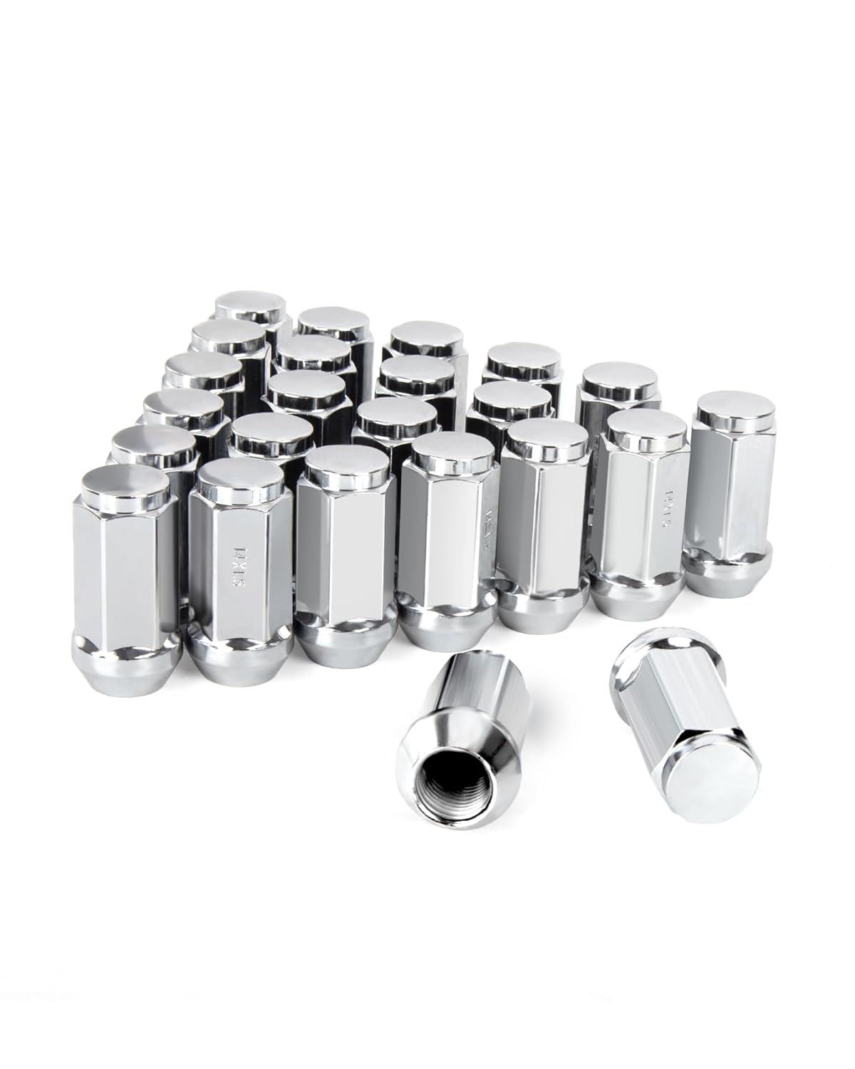 12X1.5 ACORN LUG NUTS CHROME