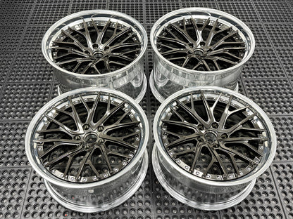 RENZO FORGEDLITE DB10 2PC MODULAR WHEELS - 