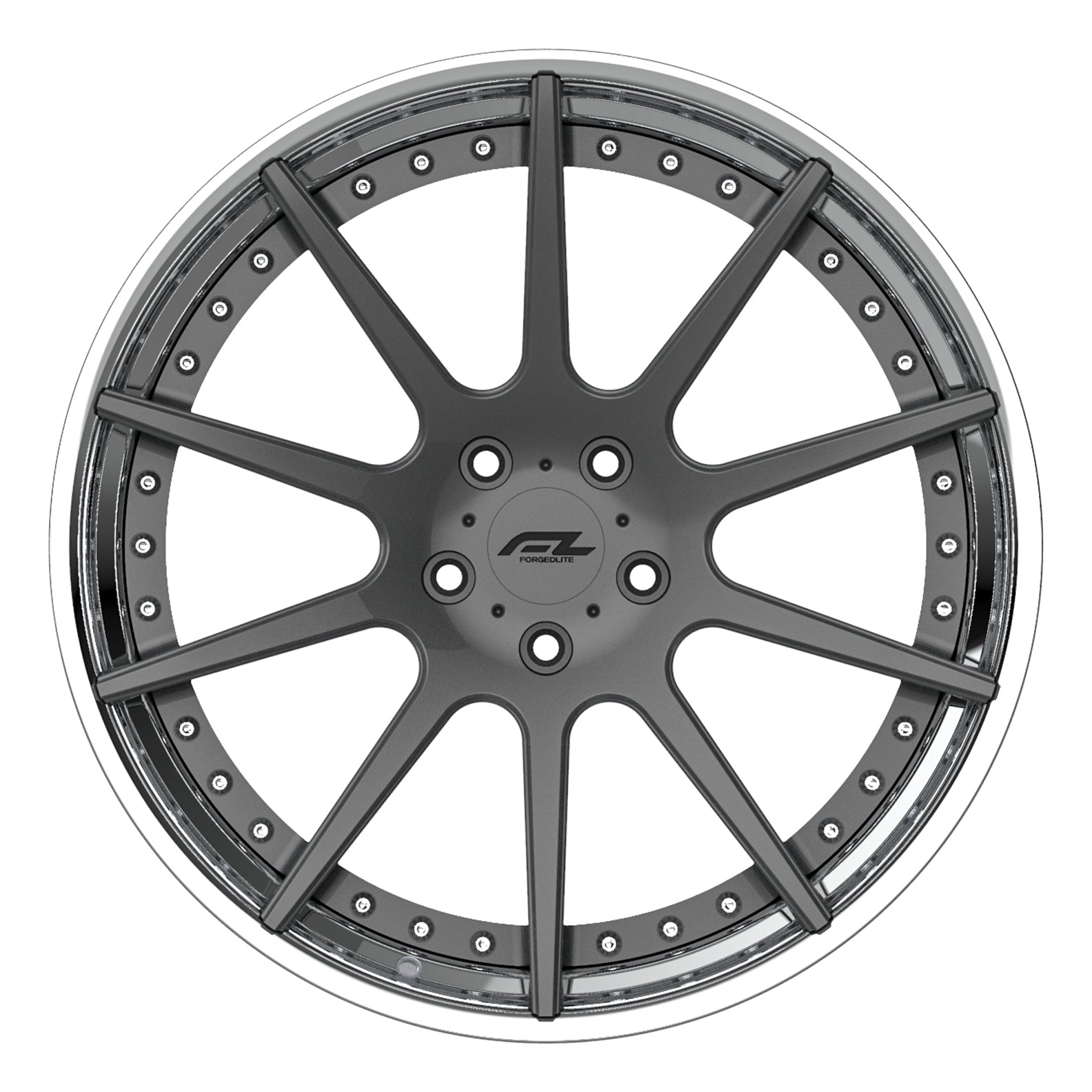 RENZO FORGEDLITE DC12 2PC MODULAR WHEELS - 