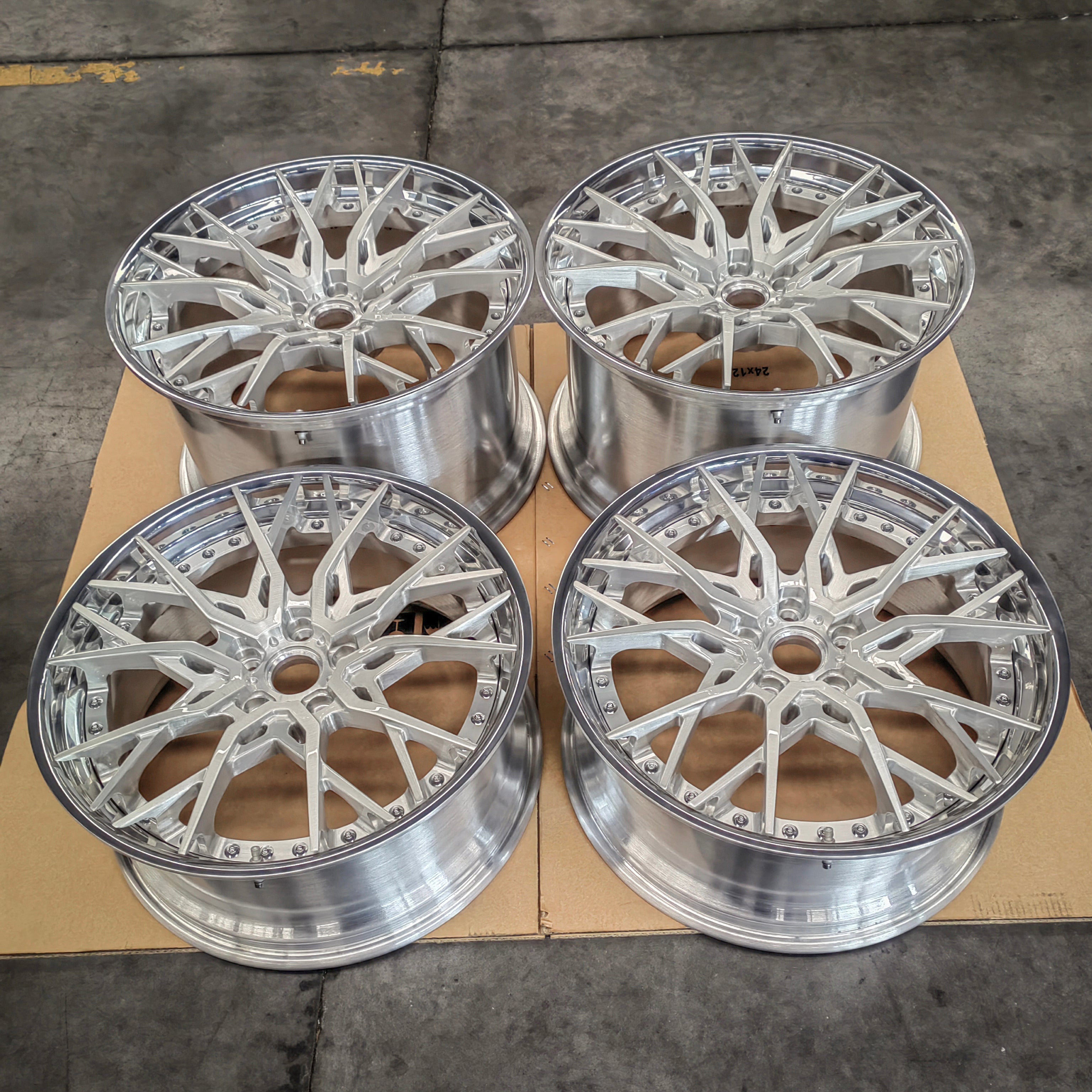 RENZO FORGEDLITE DC20 2PC MODULAR WHEELS - 