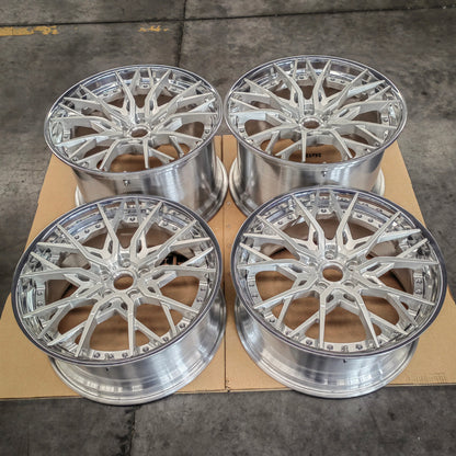 RENZO FORGEDLITE DC20 2PC MODULAR WHEELS - 