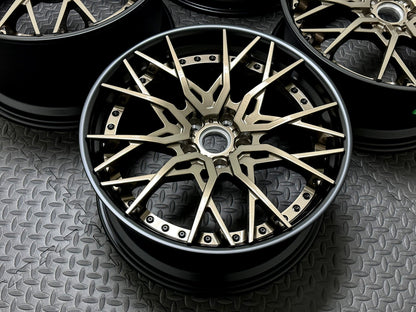 RENZO FORGEDLITE DC20 2PC MODULAR WHEELS - 