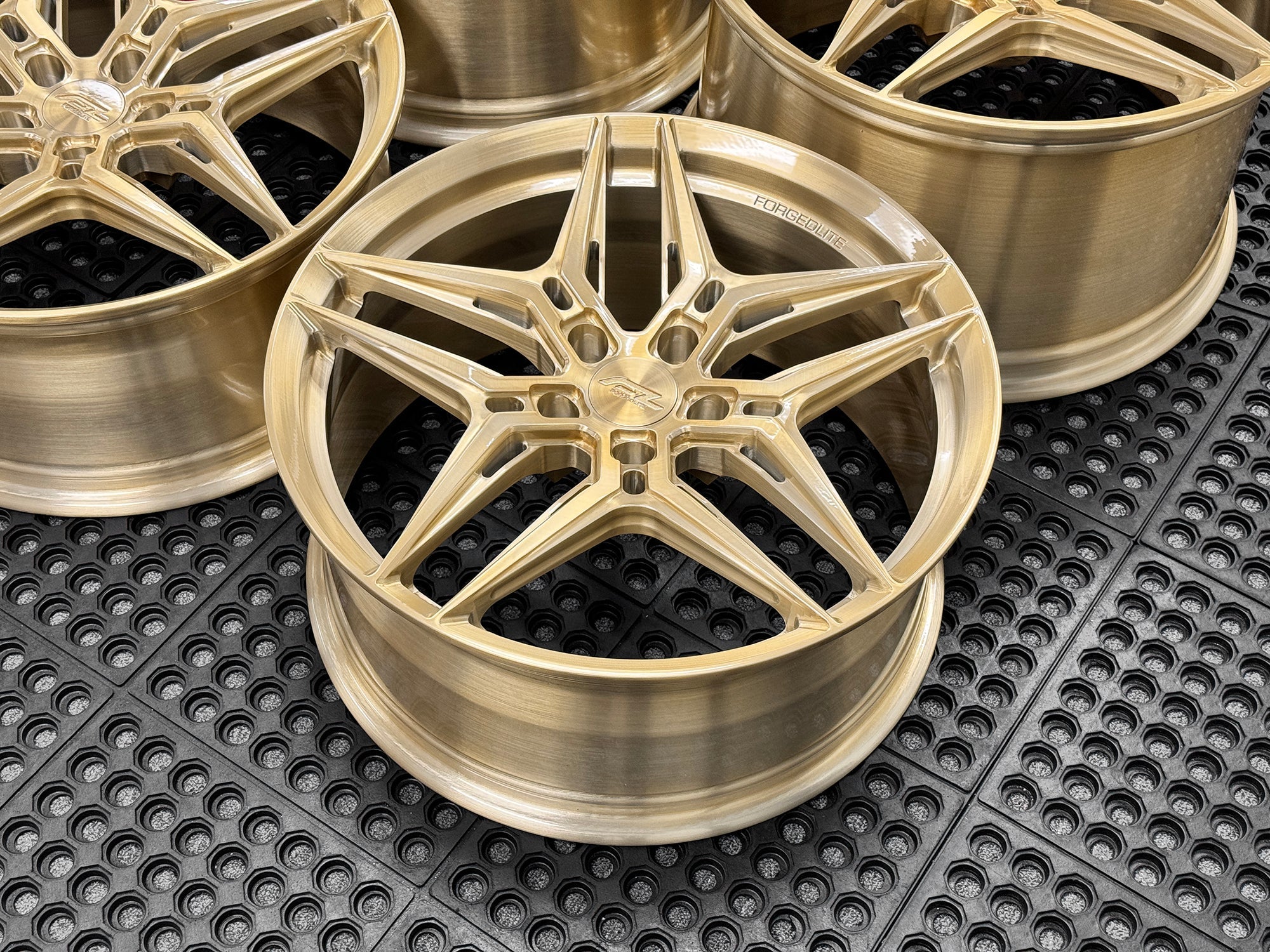 FORGEDLITE MC8 19X8.5 20X11 w/ MICHELIN PILOT SPORT 4S/ZP TIRE PACKAGE - Wheel Designers